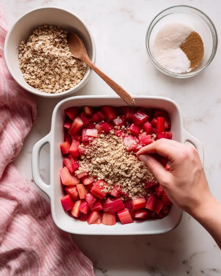 Rhubarb Crisp Recipe