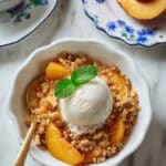 Peach Crumble Recipe