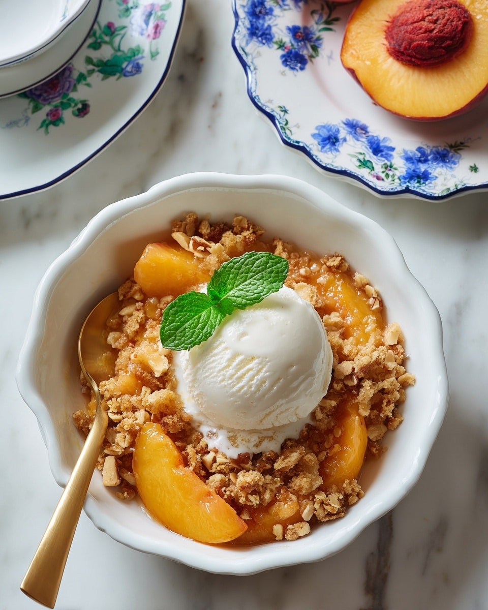 Peach Crumble Recipe