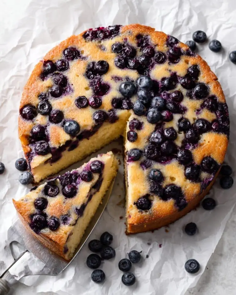 Easy Blueberry Cake Recipe