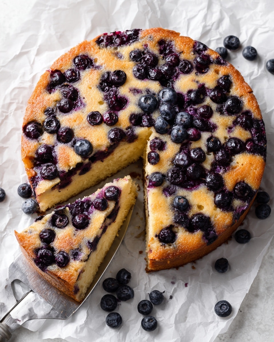 Easy Blueberry Cake Recipe