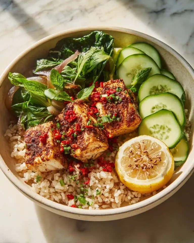 Spicy Garlic Butter Tilapia Bowl Recipe