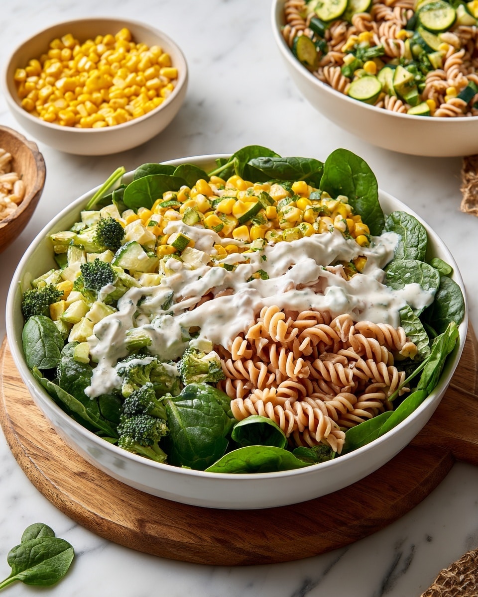 Barbecue Ranch Pasta Salad Recipe