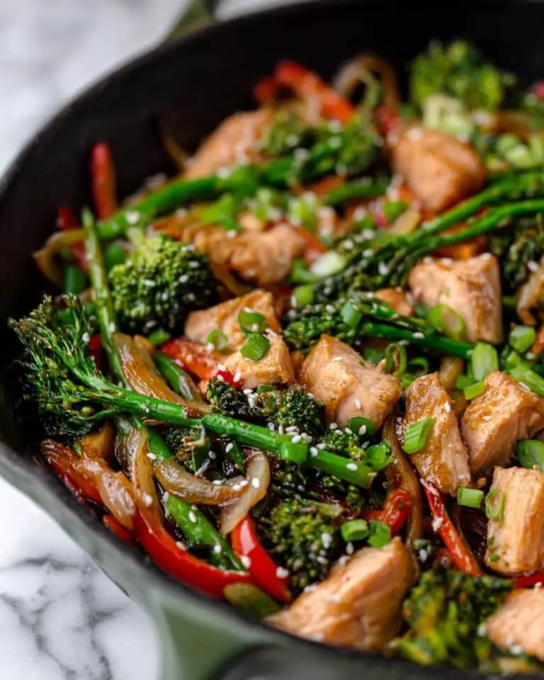 Quick Salmon Stir Fry Recipe