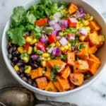 Roasted Sweet Potato Black Bean Salad Recipe
