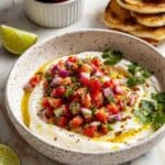 Strawberry Pico de Gallo with Greek Yogurt Recipe