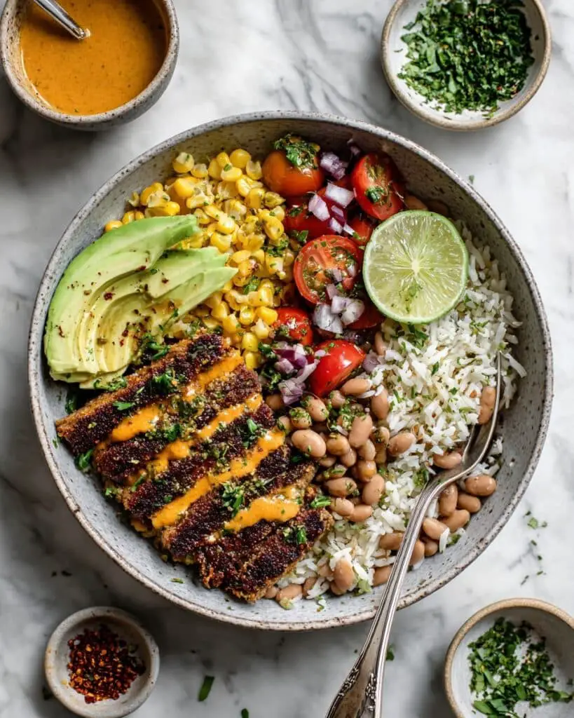 Chicken Burrito Bowls Recipe