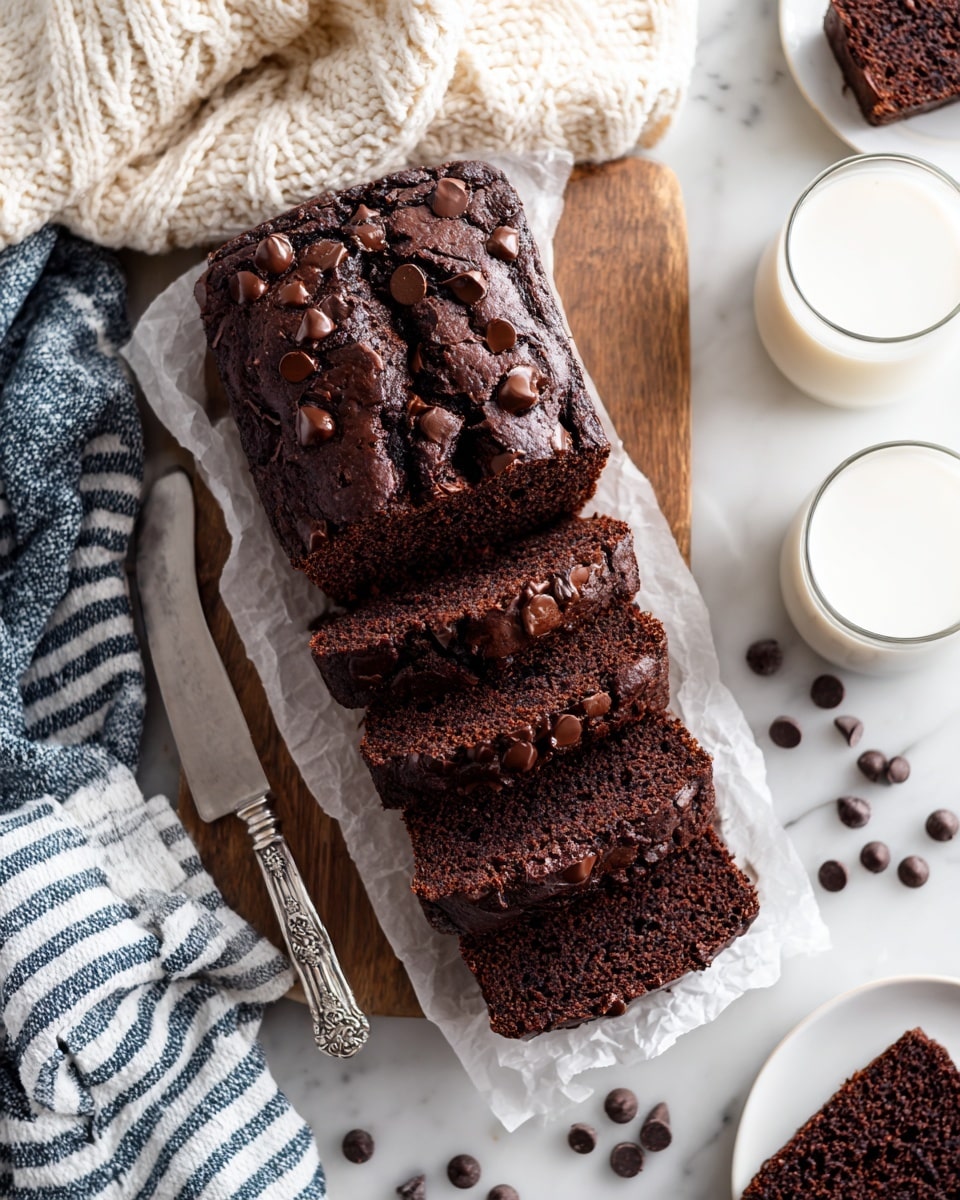 Double Chocolate Zucchini Bread Recipe