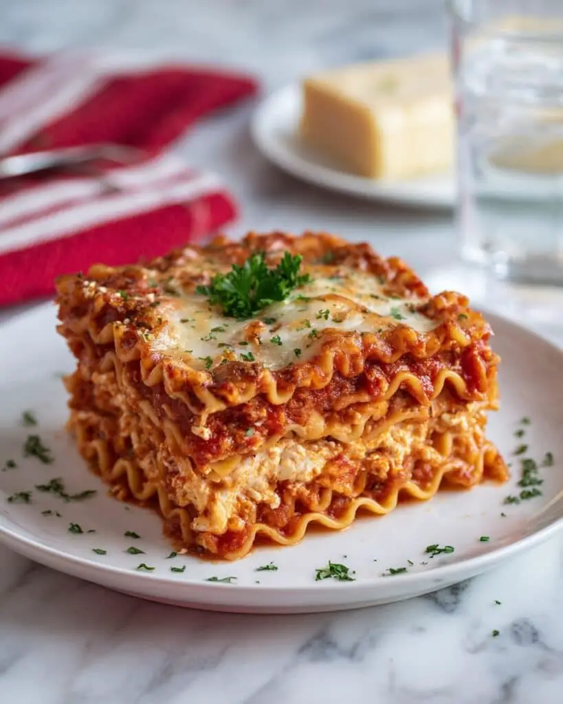 Healthy Turkey Spinach Lasagna Recipe