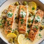Creamy Salmon Piccata Recipe