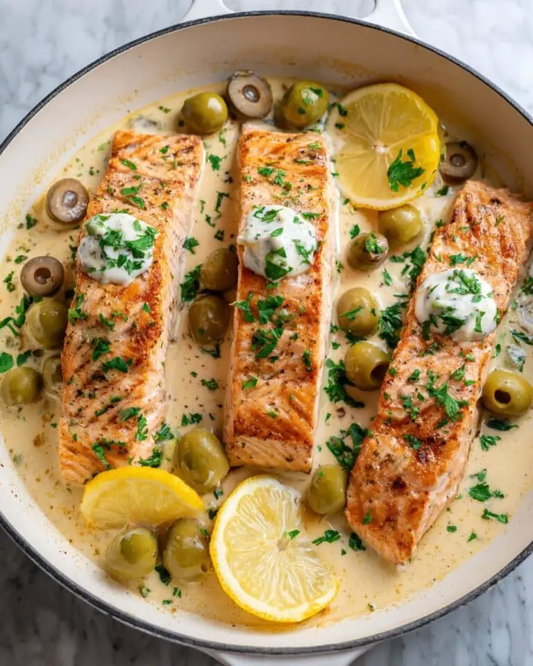 Creamy Salmon Piccata Recipe