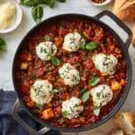 Ground Turkey Zucchini Skillet with Ricotta Recipe