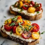 Irresistible Burrata Bruschetta: A Creamy Twist on a Classic Appetizer Recipe
