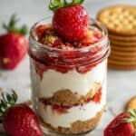 No Bake Strawberry Cheesecake Cups Recipe