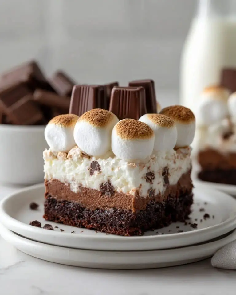 S’mores Gluten Free Icebox Cake with Dairy-Free Option Recipe