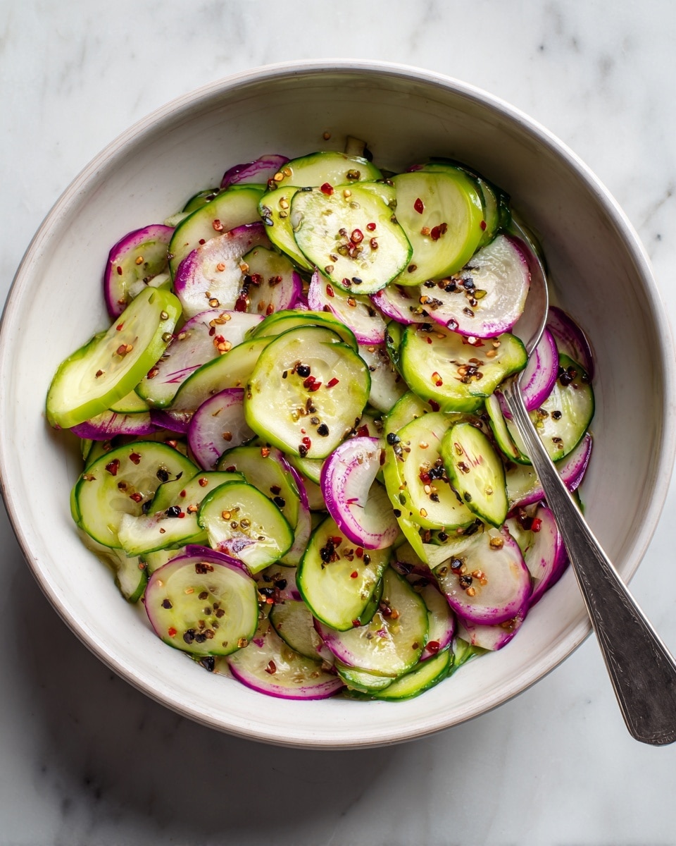 Daikon Radish Cucumber Salad Recipe