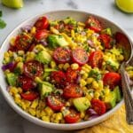 Summer Corn Salad with Avocado Recipe