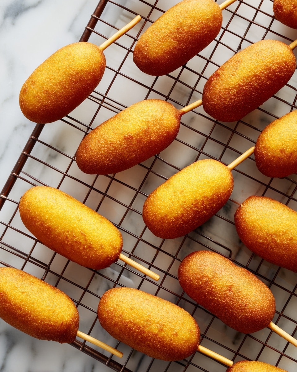 Easy Homemade Mini Corn Dogs Recipe