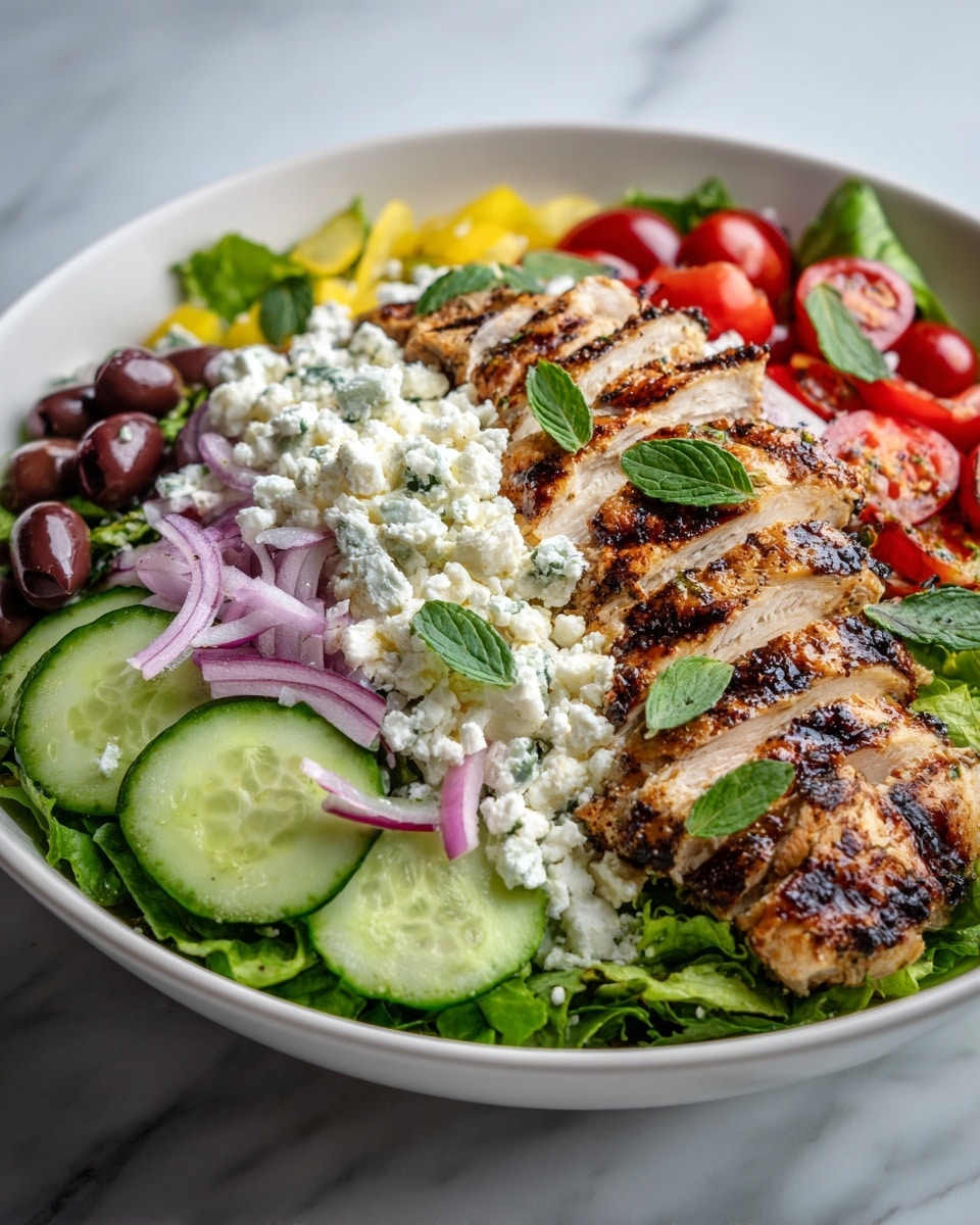 Mediterranean Herb Chicken Bowls Recipe