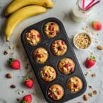 Strawberry Banana Muffins Recipe