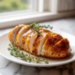 Cheesy Stuffed Chicken with Creamy Spinach and Parmesan Recipe