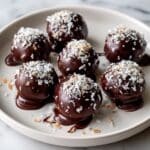 Dark Chocolate Coconut Balls Recipe
