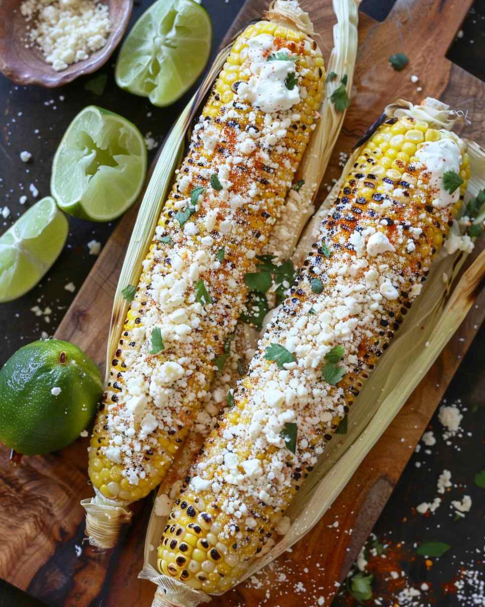 Grilled Mexican Street Corn 5 Grilled Mexican Street Corn
