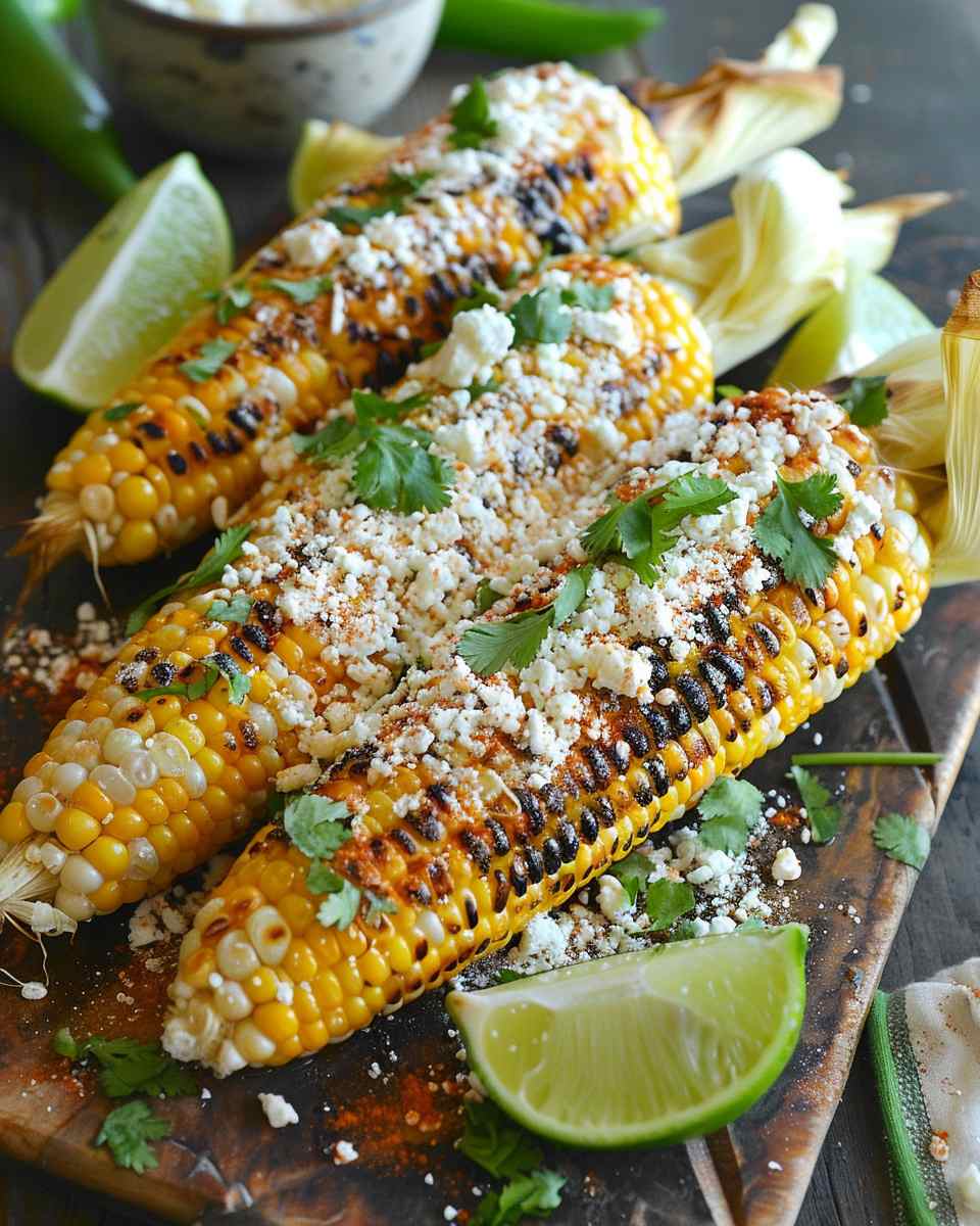 Grilled Mexican Street Corn 6 Grilled Mexican Street Corn