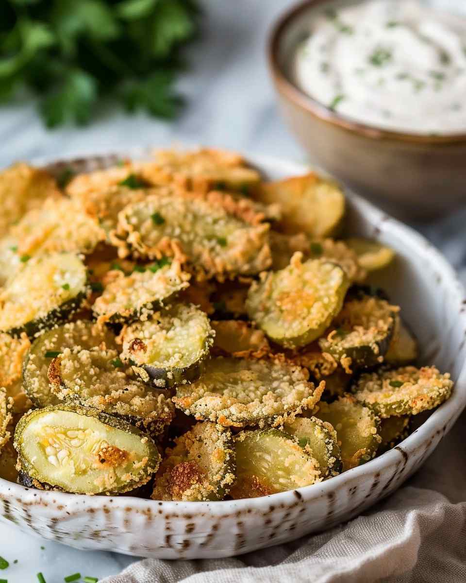 Air Fryer Fried Pickles